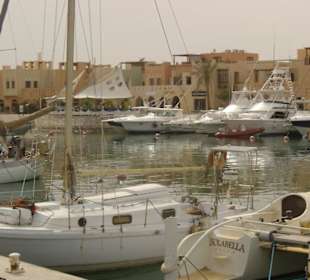 Schöner Hafen in El Gouna