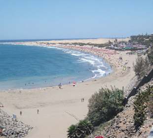 Blick auf den Strand