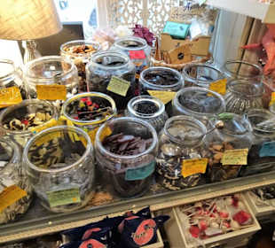 Die Auslage bei "Süßholz" Oldenburg