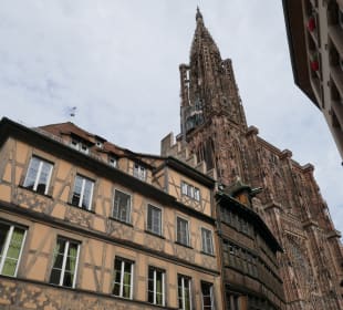 Fachwerk auch in der Innenstadt.