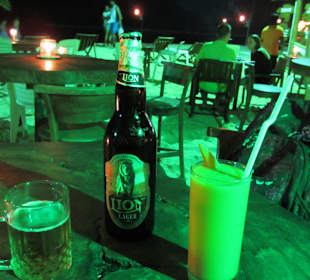 Lions und Mango Saft