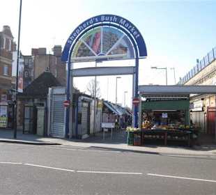 Sheperd's Bush Market Eingang