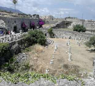 Město Kos, staré město a hradby