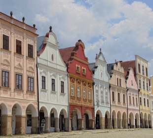 Marktplatz in Telč