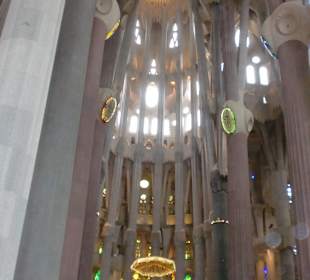 Innenraum der Sagrada Familia