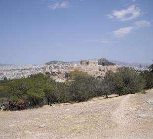 Blick von der Akropolis 