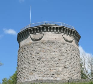 Der Bismarckturm von Bad Kissingen