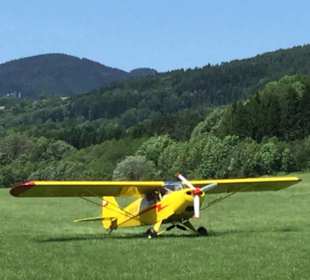 Abflugbereit zum Rundflug über das Riesengebirge