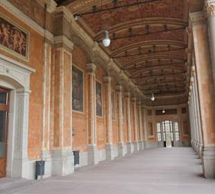 In der Wandelhalle der Baden-Badener Trinkhalle