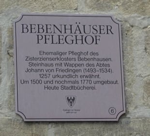 Bebenhäuser Pfleghof
