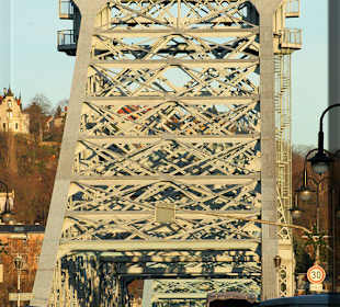 Das blaue Wunder in Dresden