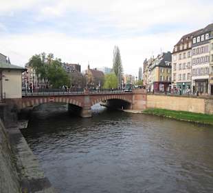 Altstadt Straßburg im Frühling