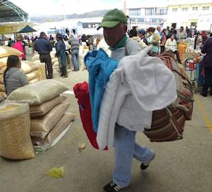 Fliegender Verkäufer