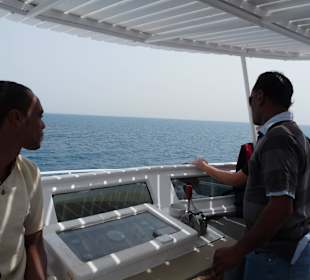 Kapitän und Masseur