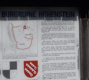 Burgruine Hohenstein