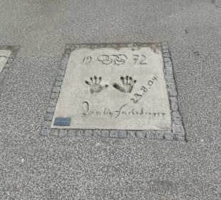 Handabdruck - Blacky Fuchsberger