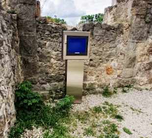 Innenbereich mit Elektr.Infostand