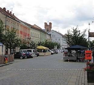 In der malerischen Altstadt von Furth im Wald.