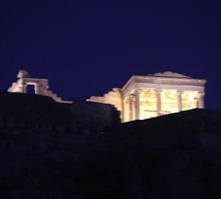 L'Acropoli di notte