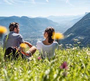 Wandern Algund Mühlbach