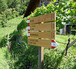 Wandern Dorf Tirol