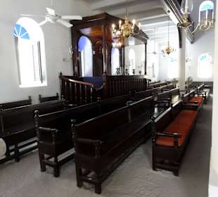 Blick in die Synagoge von Willemstad