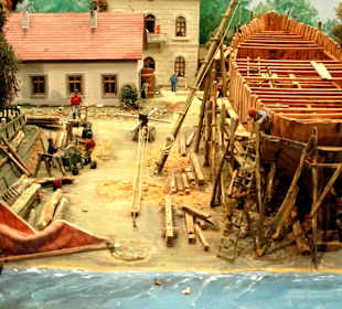 Szene aus einem Diorama