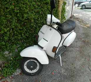 Vespa, všade samá Vespa
