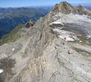 Aufstieg zur Panorama-Plattform