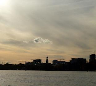 Rundfahrt auf der Außenalster