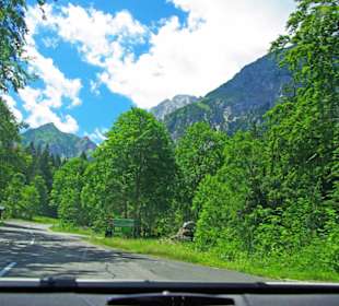 Viele Rastmöglichkeiten entland der Strecke