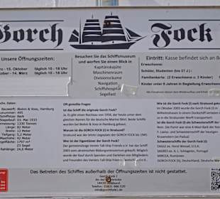 Hinweise zu Schiff