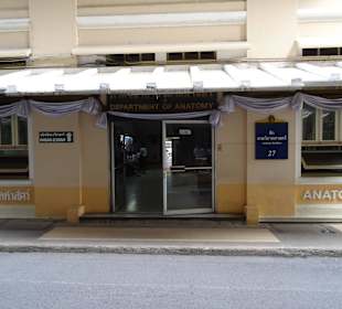 Eingang Anatomiemuseum