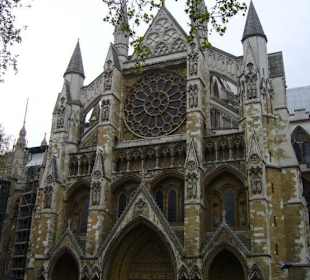 Vchod do Westminster Abbey