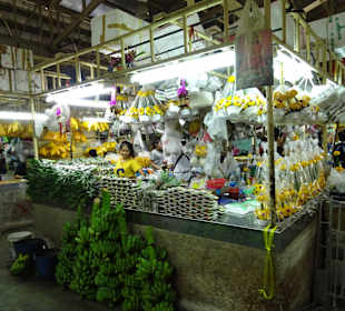 Flower Markt BKK, viele Blumen