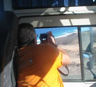Fahrermacht Fotos für Gäste vom Playa Cofete
