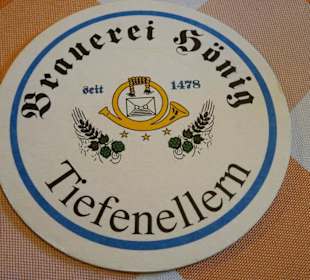 Bierfilz der Brauerei Hönig