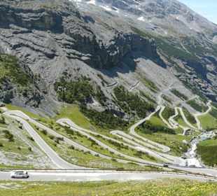 Westabfahrt nach Bormio