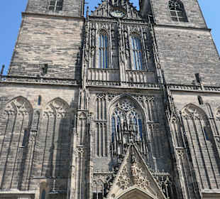 Blick zum Dom von Magdeburg