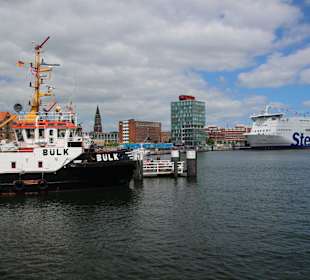 Im Kieler Hafen