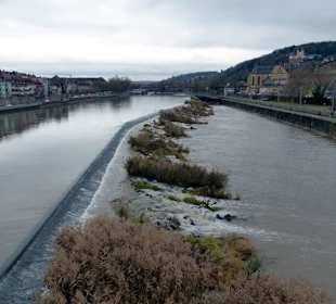 Blick von der Alten Mainbrücke