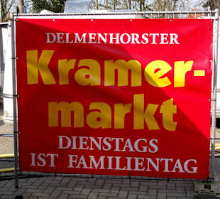 Spaziergang über den Kramermarkt in Delmenhorst