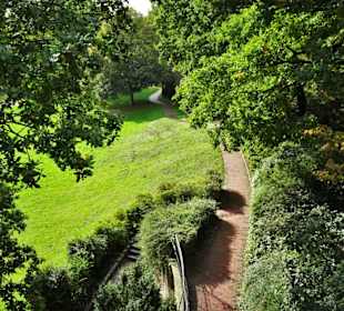 Rundgang durch Knoops Park im Herbst