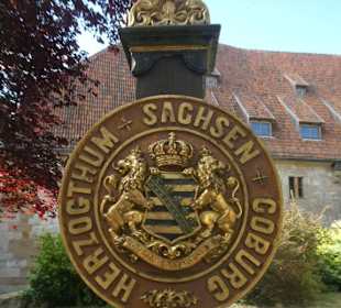 Bei der Besichtigung der Veste Coburg