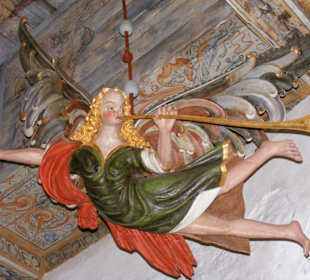 Engel in St. Jacobi in Lüdingworth