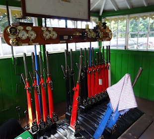 Im Stellwerk von Alresford