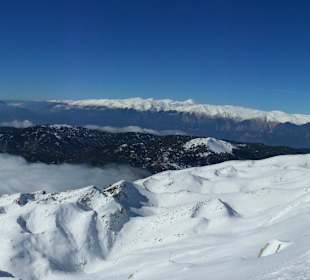 2365 m über den Wolken