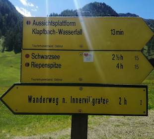 Wandern Obertilliach