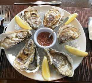 Austern von der Insel Herm