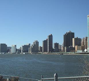 Blick nach manhattan